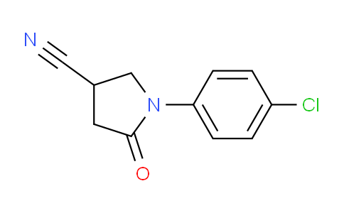 CAS No. 1017458-43-3, 1-(4-Chlorophenyl)-5-oxopyrrolidine-3-carbonitrile