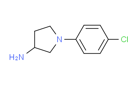 CAS No. 1181375-65-4, 1-(4-Chlorophenyl)pyrrolidin-3-amine