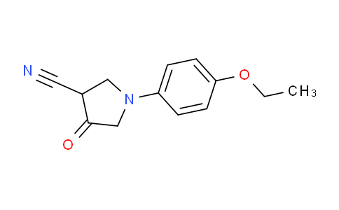CAS No. 1312141-11-9, 1-(4-Ethoxyphenyl)-4-oxopyrrolidine-3-carbonitrile