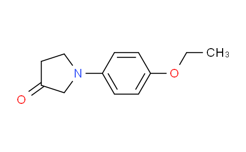 CAS No. 1096351-76-6, 1-(4-Ethoxyphenyl)pyrrolidin-3-one