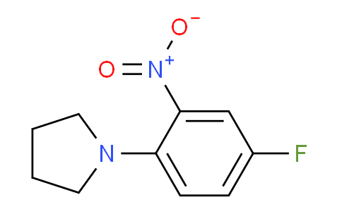 CAS No. 778-56-3, 1-(4-Fluoro-2-nitrophenyl)pyrrolidine