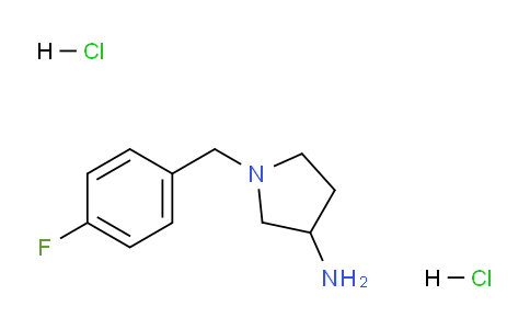 CAS No. 169452-08-8, 1-(4-Fluorobenzyl)pyrrolidin-3-amine dihydrochloride