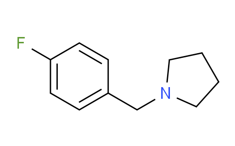 CAS No. 139592-91-9, 1-(4-Fluorobenzyl)pyrrolidine