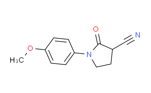 CAS No. 930298-98-9, 1-(4-Methoxyphenyl)-2-oxopyrrolidine-3-carbonitrile