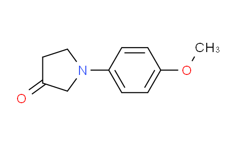 CAS No. 117652-42-3, 1-(4-Methoxyphenyl)pyrrolidin-3-one
