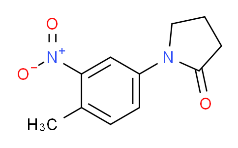 CAS No. 728030-28-2, 1-(4-Methyl-3-nitrophenyl)pyrrolidin-2-one