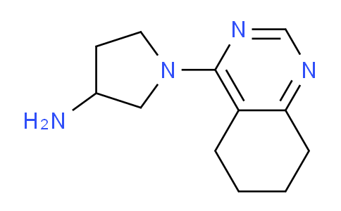 CAS No. 1505362-15-1, 1-(5,6,7,8-Tetrahydroquinazolin-4-yl)pyrrolidin-3-amine