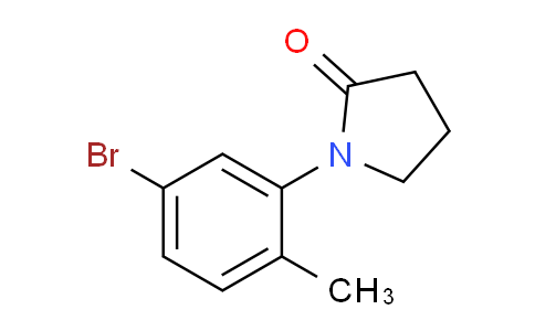 CAS No. 1157775-71-7, 1-(5-Bromo-2-methylphenyl)pyrrolidin-2-one