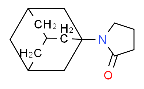 CAS No. 3716-62-9, 1-(Adamantan-1-yl)pyrrolidin-2-one