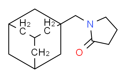 CAS No. 696649-98-6, 1-(Adamantan-1-ylmethyl)pyrrolidin-2-one