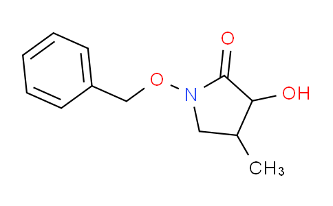 CAS No. 132559-84-3, 1-(Benzyloxy)-3-hydroxy-4-methylpyrrolidin-2-one