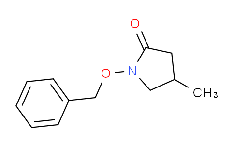 CAS No. 130865-67-7, 1-(Benzyloxy)-4-methylpyrrolidin-2-one