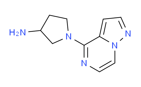 CAS No. 1565830-81-0, 1-(Pyrazolo[1,5-a]pyrazin-4-yl)pyrrolidin-3-amine