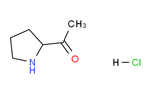 CAS No. 1956365-22-2, 1-(Pyrrolidin-2-yl)ethanone hydrochloride