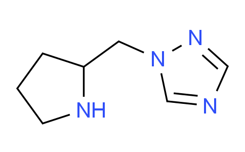 CAS No. 1018170-67-6, 1-(Pyrrolidin-2-ylmethyl)-1H-1,2,4-triazole