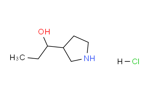 CAS No. 1956365-44-8, 1-(Pyrrolidin-3-yl)propan-1-ol hydrochloride