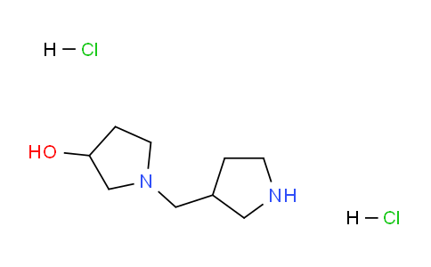 CAS No. 1219961-32-6, 1-(Pyrrolidin-3-ylmethyl)pyrrolidin-3-ol dihydrochloride