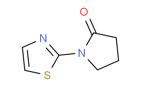 CAS No. 37762-96-2, 1-(Thiazol-2-yl)pyrrolidin-2-one