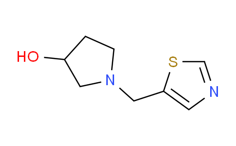 CAS No. 1289385-76-7, 1-(Thiazol-5-ylmethyl)pyrrolidin-3-ol