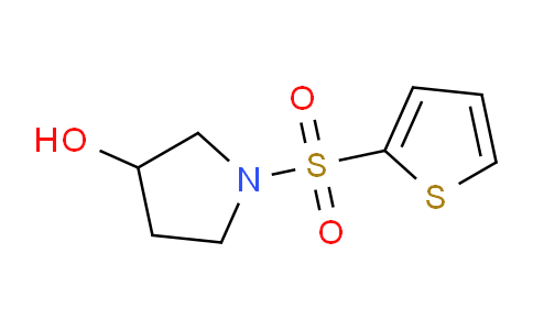 CAS No. 1261231-14-4, 1-(Thiophen-2-ylsulfonyl)pyrrolidin-3-ol
