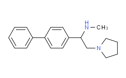 CAS No. 669713-91-1, 1-([1,1'-Biphenyl]-4-yl)-N-methyl-2-(pyrrolidin-1-yl)ethanamine