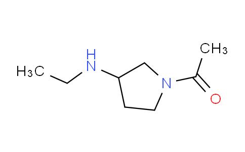 CAS No. 916792-58-0, 1-Acetyl-3-ethylaminopyrrolidine