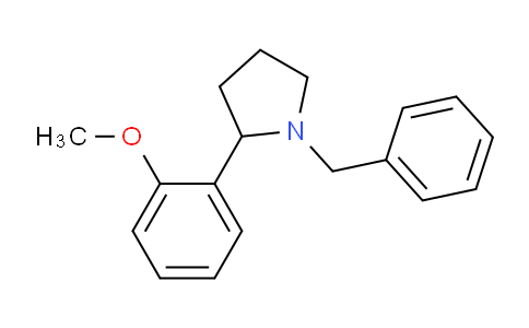 CAS No. 1355219-96-3, 1-Benzyl-2-(2-methoxyphenyl)pyrrolidine