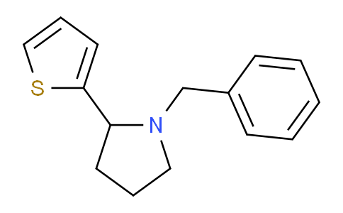 CAS No. 1239144-62-7, 1-Benzyl-2-(thiophen-2-yl)pyrrolidine