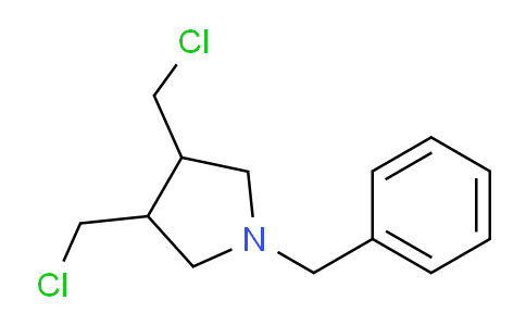 CAS No. 1416351-90-0, 1-Benzyl-3,4-bis(chloromethyl)pyrrolidine