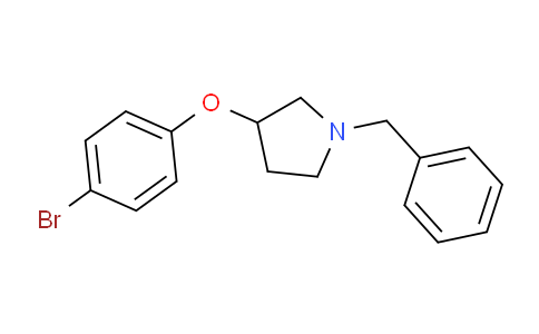 CAS No. 337912-63-7, 1-Benzyl-3-(4-bromophenoxy)pyrrolidine
