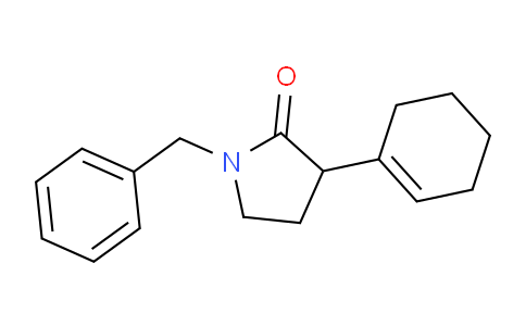 CAS No. 911721-81-8, 1-Benzyl-3-(cyclohex-1-en-1-yl)pyrrolidin-2-one