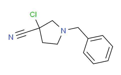 CAS No. 1864016-04-5, 1-Benzyl-3-chloropyrrolidine-3-carbonitrile