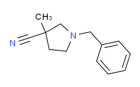 CAS No. 114373-05-6, 1-Benzyl-3-methylpyrrolidine-3-carbonitrile