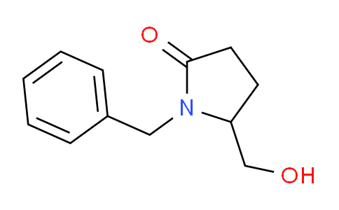CAS No. 116041-30-6, 1-Benzyl-5-(hydroxymethyl)pyrrolidin-2-one