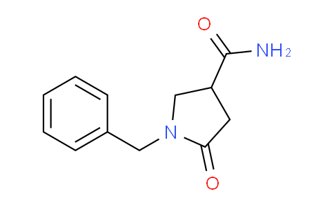 CAS No. 116041-19-1, 1-Benzyl-5-oxopyrrolidine-3-carboxamide