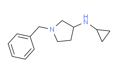CAS No. 186203-34-9, 1-Benzyl-N-cyclopropylpyrrolidin-3-amine