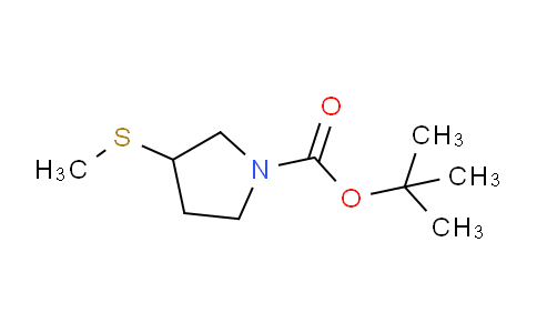 CAS No. 164666-07-3, 1-Boc-3-(Methylthio)pyrrolidine