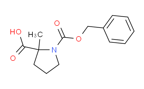 CAS No. 63427-91-8, 1-Cbz-2-methylpyrrolidine-2-carboxylic Acid