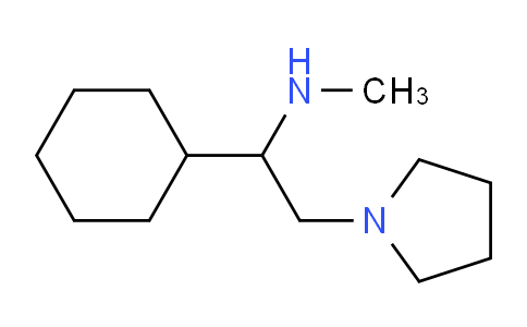 CAS No. 672310-00-8, 1-Cyclohexyl-N-methyl-2-(pyrrolidin-1-yl)ethanamine