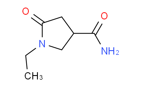 CAS No. 89852-01-7, 1-Ethyl-5-oxopyrrolidine-3-carboxamide