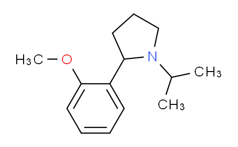 CAS No. 1355200-42-8, 1-Isopropyl-2-(2-methoxyphenyl)pyrrolidine