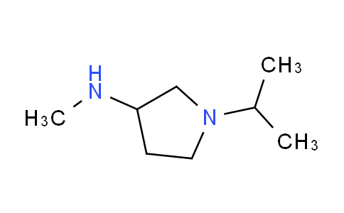 CAS No. 503067-85-4, 1-Isopropyl-N-methylpyrrolidin-3-amine