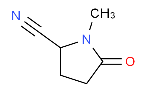 CAS No. 42435-92-7, 1-Methyl-5-oxopyrrolidine-2-carbonitrile
