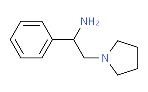 CAS No. 31788-83-7, 1-Phenyl-2-(pyrrolidin-1-yl)ethanamine