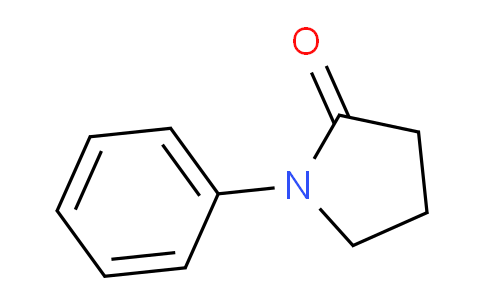 CAS No. 4641-57-0, 1-Phenyl-2-pyrrolidinone