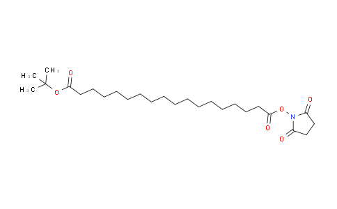 CAS No. 843666-34-2, 1-tert-Butyl 18-(2,5-dioxopyrrolidin-1-yl) octadecanedioate