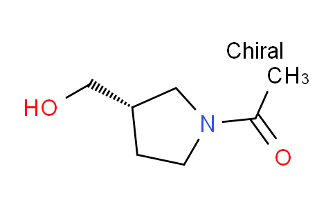 CAS No. 1421071-22-8, 1-[(3S)-3-(Hydroxymethyl)pyrrolidin-1-yl]ethan-1-one
