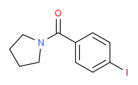 CAS No. 168317-99-5, 1-[(4-Iodophenyl)carbonyl]pyrrolidine