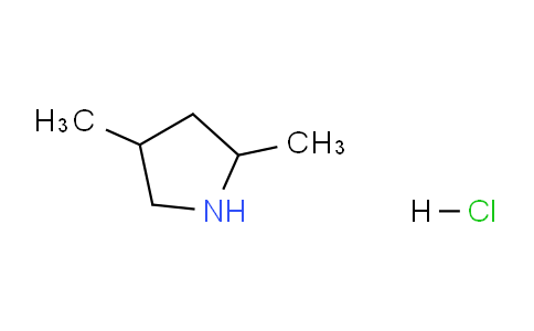 CAS No. 1333946-75-0, 2,4-Dimethylpyrrolidine hydrochloride