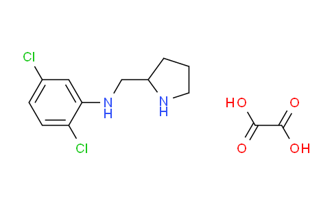 CAS No. 1177285-53-8, 2,5-Dichloro-N-(pyrrolidin-2-ylmethyl)aniline oxalate